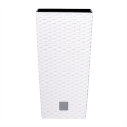 Горшок цветочный RATO SQUARE белый DRTS265-S449 - фото 94807