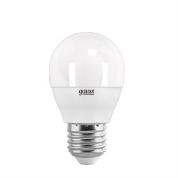 Лампа Gauss LED Elementary Globe 8W E27 6500K 53238 - фото 95046