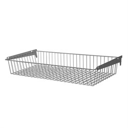 Корзина проволочная с ручками L80cm/T35cm weiss alu. 10705-00003 - фото 95226