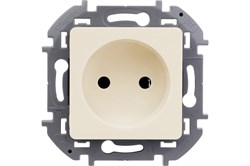 Розетка LEGRAND INSPIRIA 2К слоновая кость 673711 - фото 95292