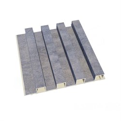 Декоративные рейки Синий текстиль 160*2900 CSG05-C02 - фото 95455
