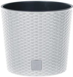 Горшок цветочный RATO TUBUS белый DRTUS300L-S449 - фото 95595