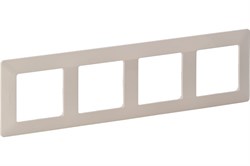 Рамка LEGRAND DIY VALENA Life на 4 поста слон.кость 754044 - фото 95638