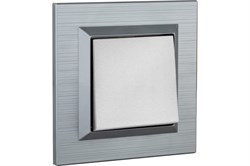 Рамка OVIVO QUANTUM 1-я серебро О-405-320000-096 - фото 95651