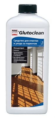 Средство PUFAS Glutoclean для очистки и ухода за паркетом 4*1л - фото 9567