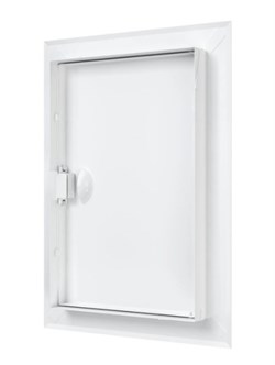 Люк-дверца ЭРА ревиз.260*360 с фланцем 200*300 с ручкой стальная с покрыт.полимерной эмалью ЛТ2030М - фото 95962