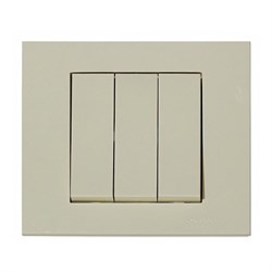 Выключатель OVIVO GRANO 3-й крем 400-020200-254 - фото 96197