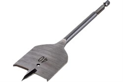 Сверло по дереву MATRIX перовое 40мм 6-гранный 70432 - фото 96316