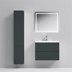 База AM.PM под раковину GEM подвесная 60см, 2 ящика push-to-open, графит матовый M90FHX06022GM - фото 96595