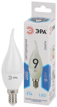 Лампа светодиодная ЭРА LED smd BXS-9w-840-E14 - фото 96809