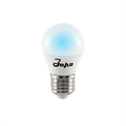 Лампа светодиодная ЗАРЯ G45 10W Е14 6400К эконом - фото 96830