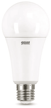 Лампа GAUSS LED Elementary A67 25W E27 6500K арт.73235 - фото 96880