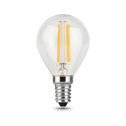 Лампа Gauss LED Filsment Globe E14 5W 2700K 105801105 - фото 96915