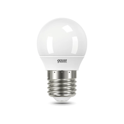 Лампа Gauss LED Elementary Golbe 6W E27 6500K 53236 - фото 96918