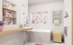 Бордюр LASSELSBERGER ШЕББИ ШИК 70х600 белый 1506-0018 - фото 97117