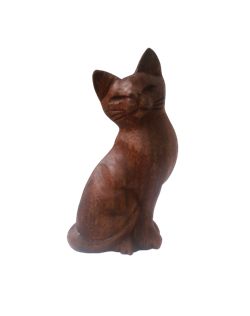 Коты RIKMANI в ассортименте деревянные 3381 - фото 97387