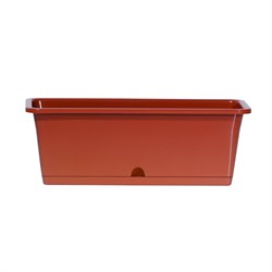 Горшок цветочный CAMELIA коричневый DCM500W-R222 - фото 97486