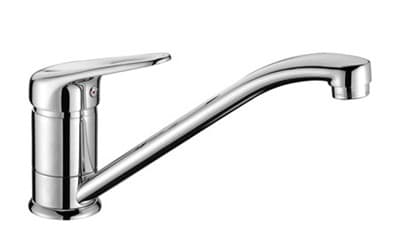 Смеситель LUNA для кухни с поворотным изливом, хром LM4104C - фото 9748
