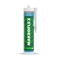 Герметик силиконовый MAKROFLEX SX101 Sanitary Transparent 290мл - фото 97681