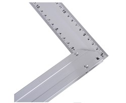 Угольник ВИХРЬ алюминиевый литой 350 мм 73/11/3/4 - фото 97729