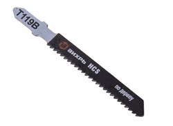 Пилки ВИХРЬ для лобзика Т119В по дереву,быстрый рез 76х50мм (2 шт) 73/10/5/8 - фото 98018