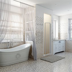 Декор LASSELSBERGER АСТРИД 20х40 кофейный 2 1041-0236 - фото 98093