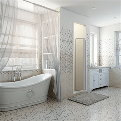 Декор LASSELSBERGER АСТРИД 20х40 кофейный 3 1041-0237 - фото 98094