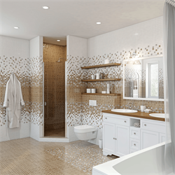 Декор LASSELSBERGER АСТРИД 20х40 натуральный 3 1041-0242 - фото 98095