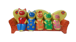 Котики RIKMANI на диване 2250 - фото 98114