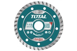 Диск TOTAL алмазный турбо Сухая и влаж. резка 115*7.5*22.2 TAC2131153 - фото 98167