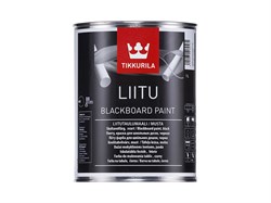 Эмаль LIITU черная для школьных досок 1л - фото 98264
