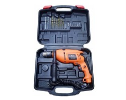 Дрель PIT электрическая 800w (набор) d13мм 31303 - фото 98393