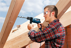 Дрель ударная BOSCH GSB 1600 RE Professional 710Вт 0601218121 - фото 98399