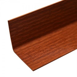 Угол с тиснением двухсторонний 30*30*2700 Ольха - фото 98492