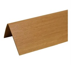Угол с тиснением двухсторонний 40*40*2700 Бук - фото 98503