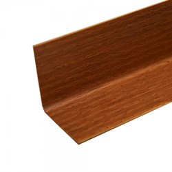 Угол с тиснением двухсторонний 30*30*2700 Орех антик - фото 98604