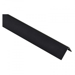 Угол GRACE ПВХ с тиснением Rico Moulding однотонный 20*20*2700 №115 (черный) - фото 98628