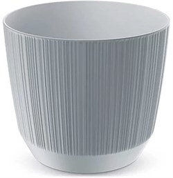 Горшок цветочный RYFO светло-серый DRF110-443U - фото 98866