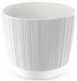 Горшок цветочный RYFO белый DRF130-S449 - фото 98873