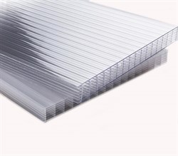 Поликарбонат POLYGAL 10*2100*6000мм прозрачный - фото 99043