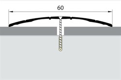 Широкий стык 60мм 1,8 дуб светлый - фото 99091