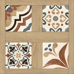 Керамогранит CERSANIT Florence 42*42 узоры, многоцветный FL4R452D-69/16101 - фото 99331