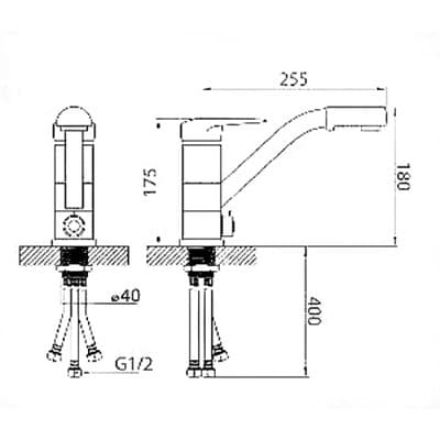 Смеситель ГРАНИКОМ Модель 013 сахара - фото 9949