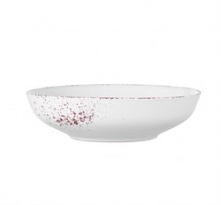 Тарелка обеденная ARDESTO LUCCA WINTER WHITE керамика 26см AR2926WMC - фото 99529