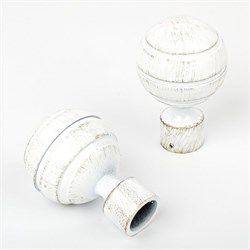 Наконечник DELFA Омега арт. СН-25-235-33 белое золото - фото 99755