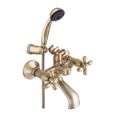 Смеситель RUBINETA V-1 Cross (Br) для ванны V10S96 - фото 9980