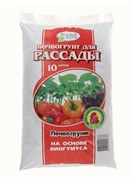 Почвогрунт ЗЕЛЕНЫЙ ГОРОД для РАССАДЫ на основе Биогумуса 10 л.