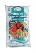 Почвогрунт ЗЕЛЕНЫЙ ГОРОД на основе Биогумуса с агроперлитом 5 л.