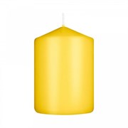 Свеча столбик 50*80 мм желтая (12/96) 560112/13