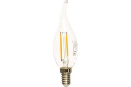 Лампа Gauss LED Filament Свеча на ветру E14 11W 810lm 2700K